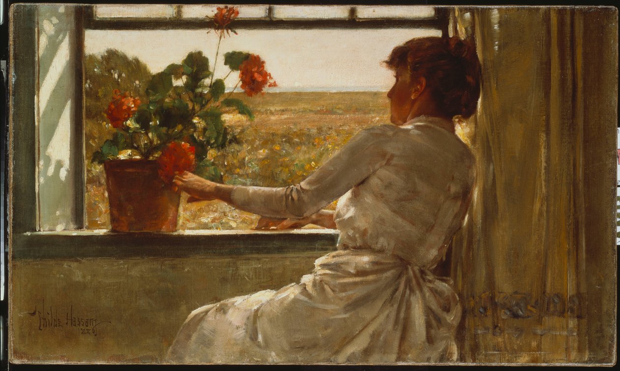 Sommerabend von Childe Frederick Hassam