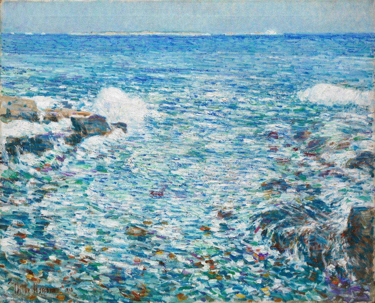 Brandung, Isles of Shoals von Childe Frederick Hassam