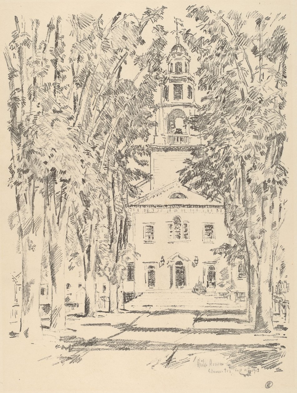 Kolonialkirche, Gloucester von Childe Hassam
