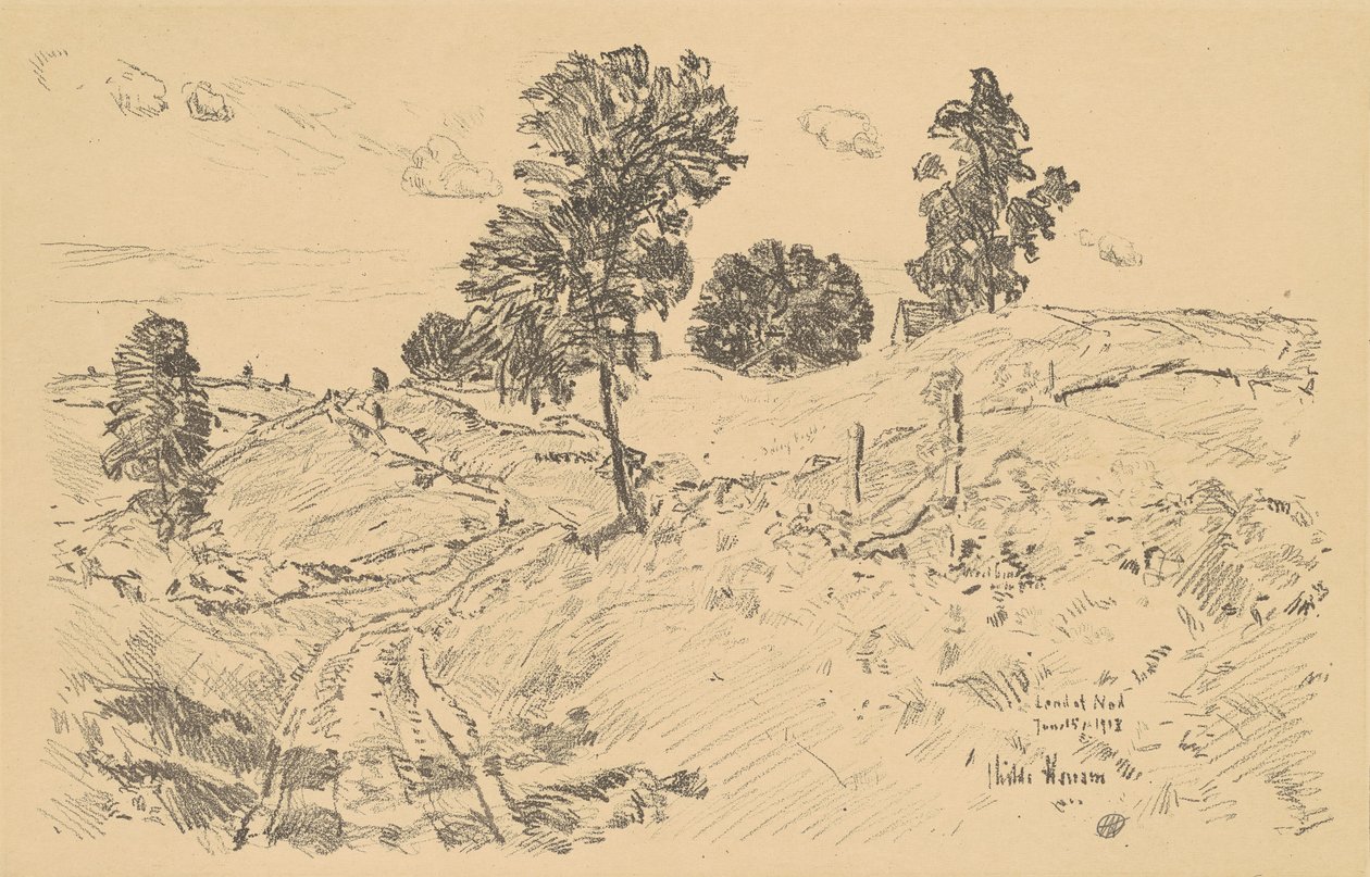 Landschaft, Land der Träume von Childe Hassam
