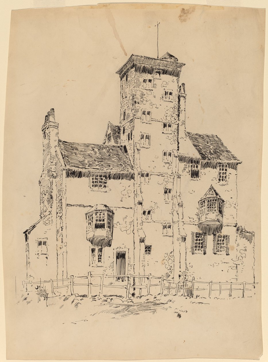 Normannische Struktur von Childe Hassam