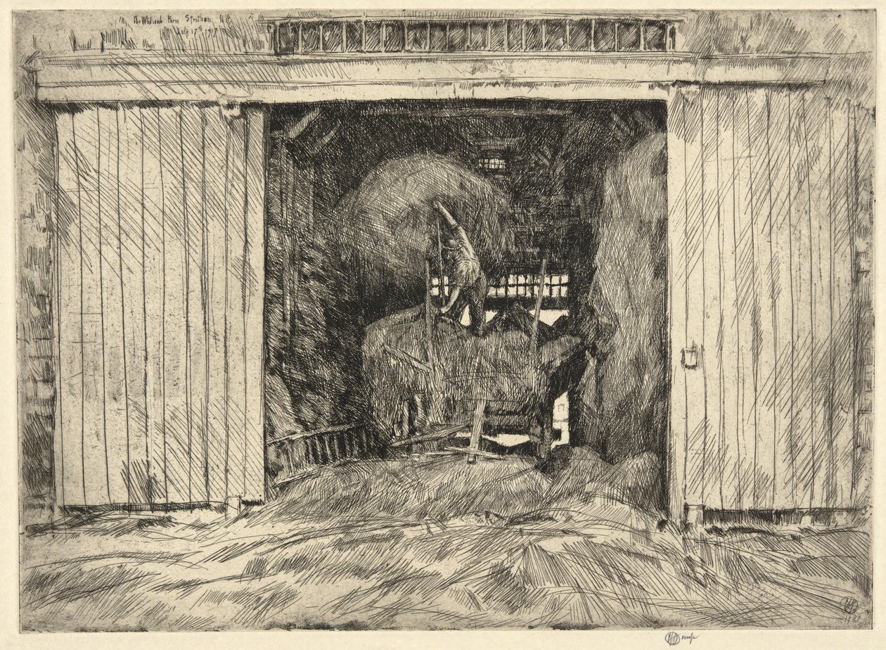 Die Whitcomb-Farm, Stratham, N. H., 1920 von Childe Hassam