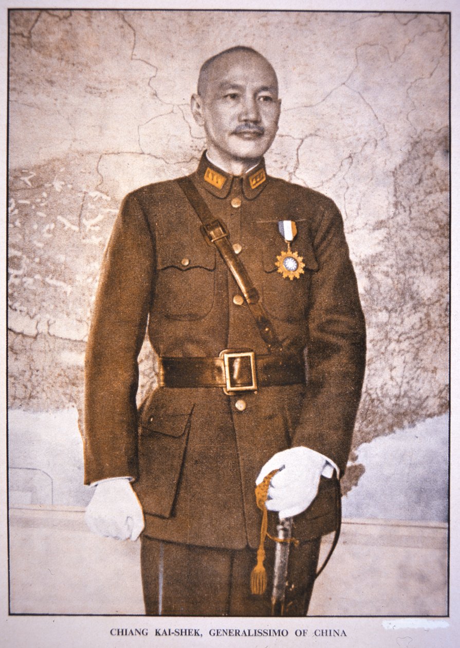 Generalissimo Chiang Kai-Shek von Chinese Photographer