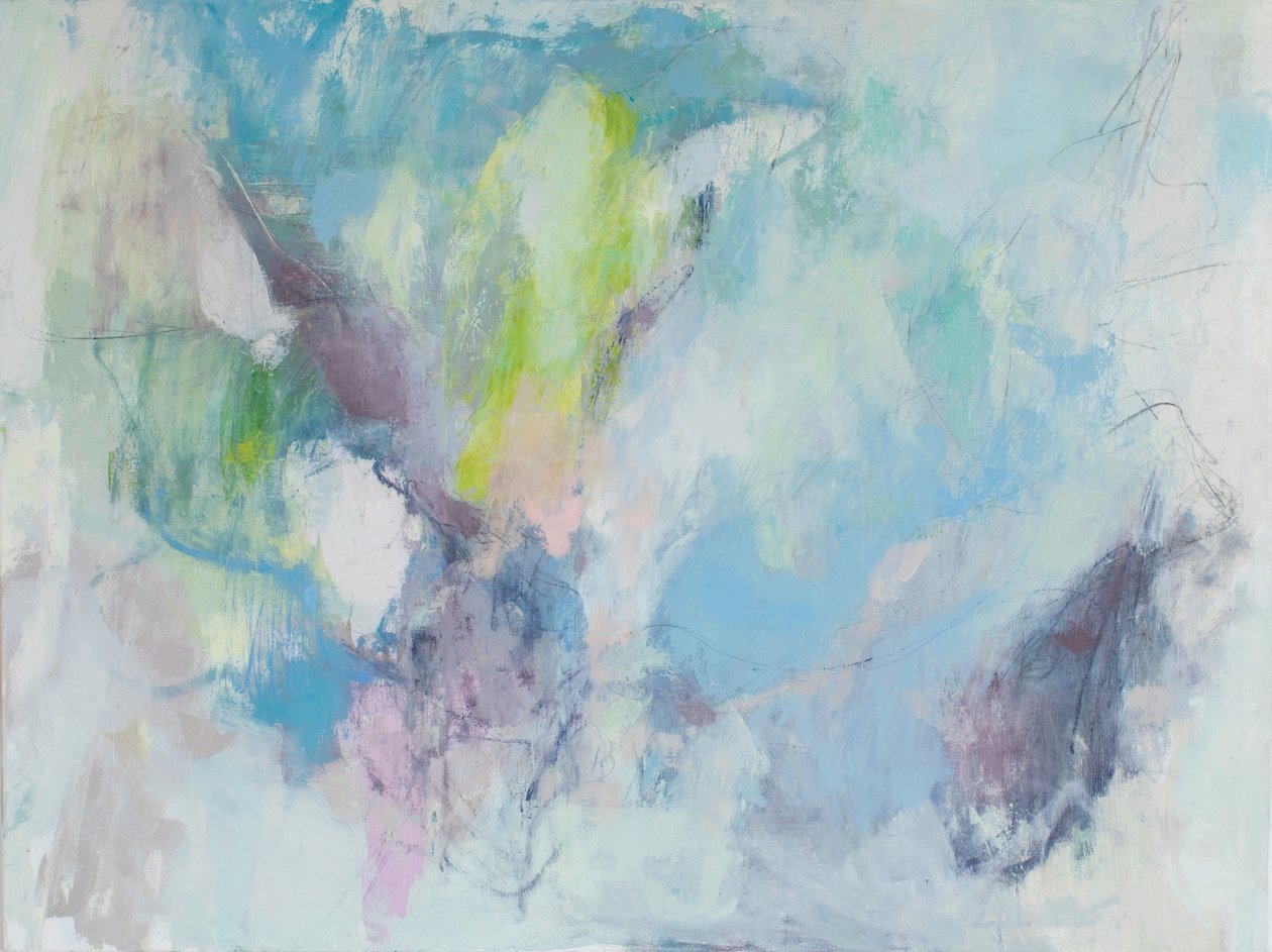 Abstrakte Komposition, Serie Organisch/Pflanze, 2021 von Ching Fun Tso