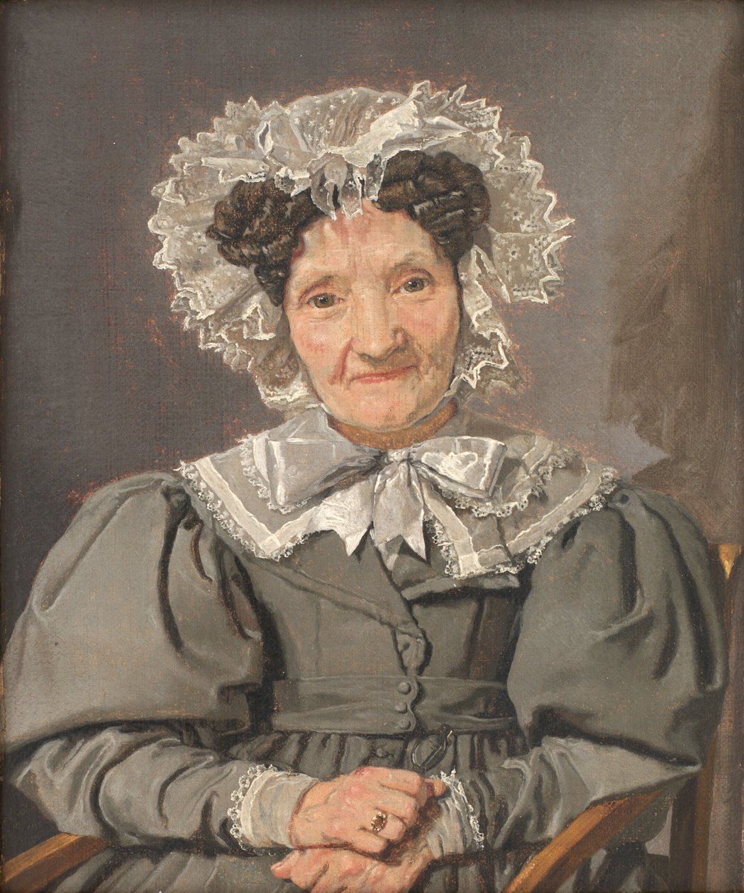 Porträt von Johanne Pløyen, geb. Bachmann von Christen Købke