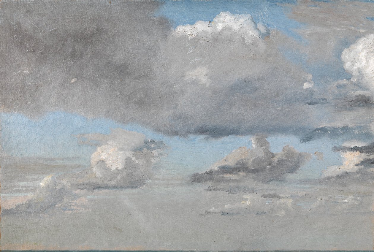 Studie von Wolken von Christen Købke