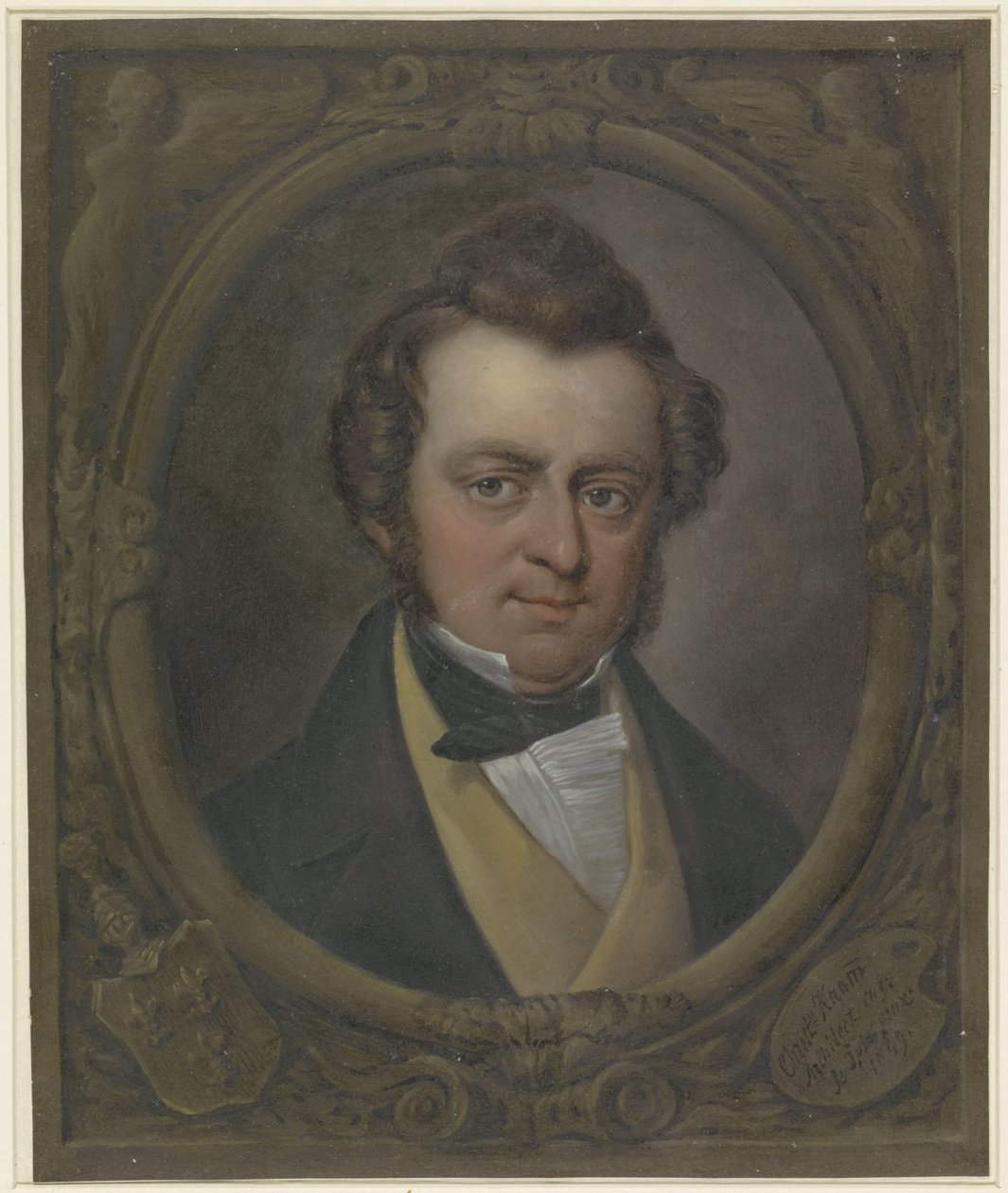 Selbstporträt von Christiaan Kramm