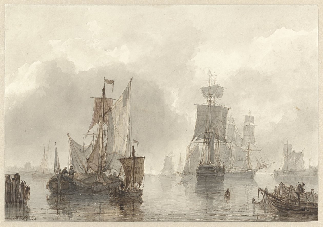Segelschiffe von Christiaan Lodewijk Willem Dreibholtz