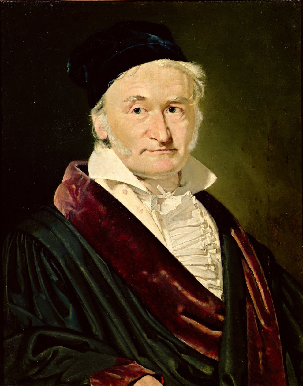 Porträt von Carl Friedrich Gauss, 1840 von Christian Albrecht Jensen