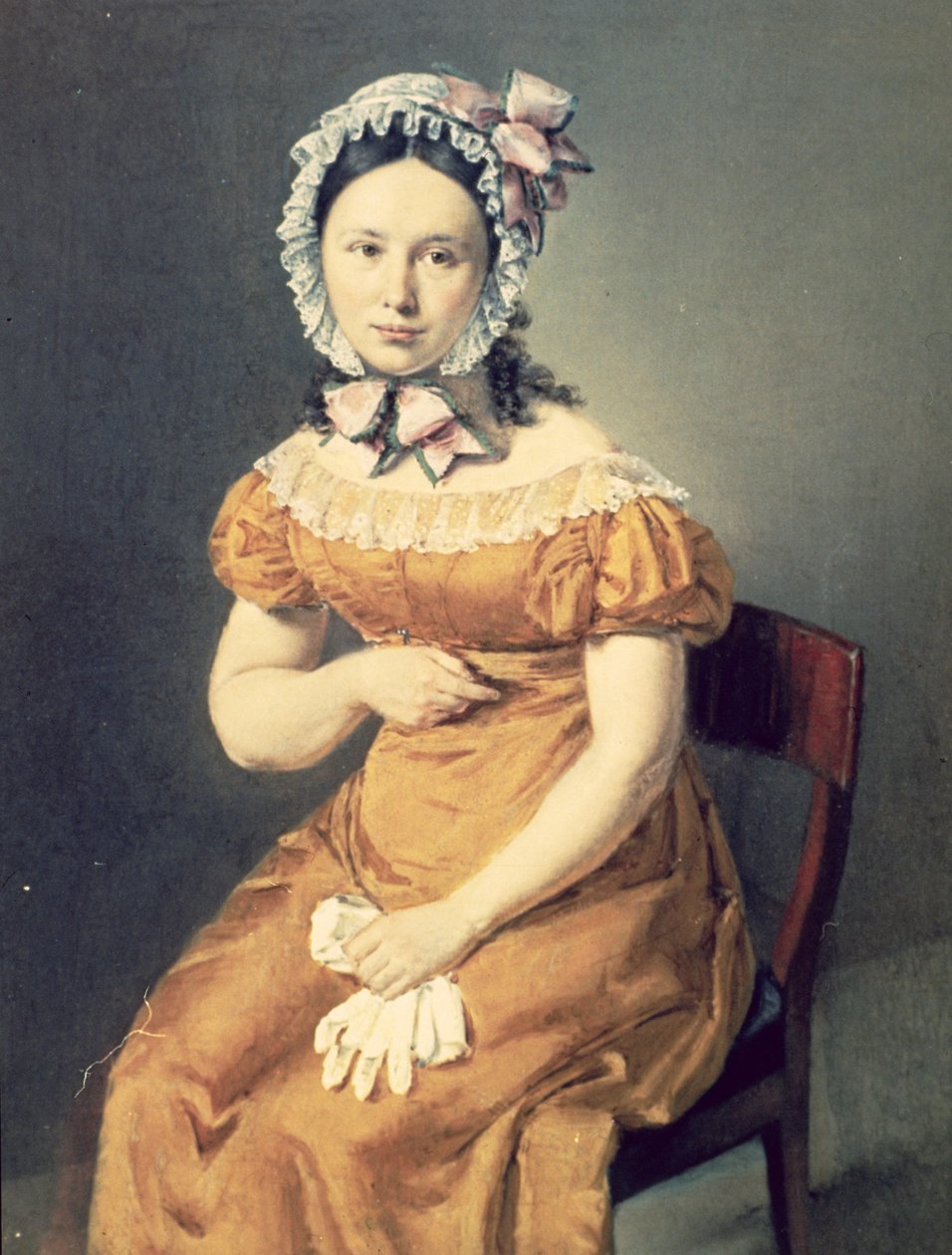 Die Frau des Künstlers Catharine, 1825 von Christian Albrecht Jensen