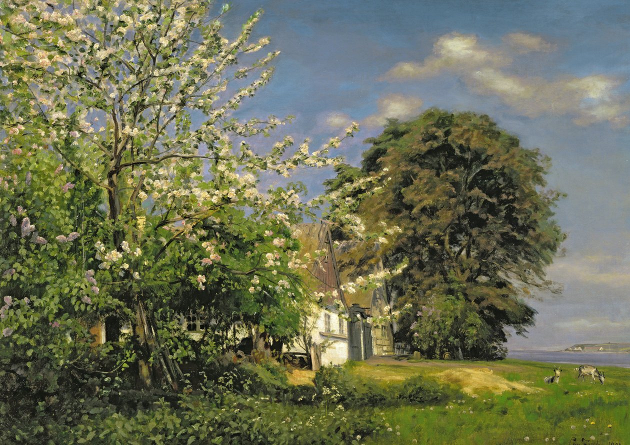 Frühlingsblüte, 1908 von Christian Zacho