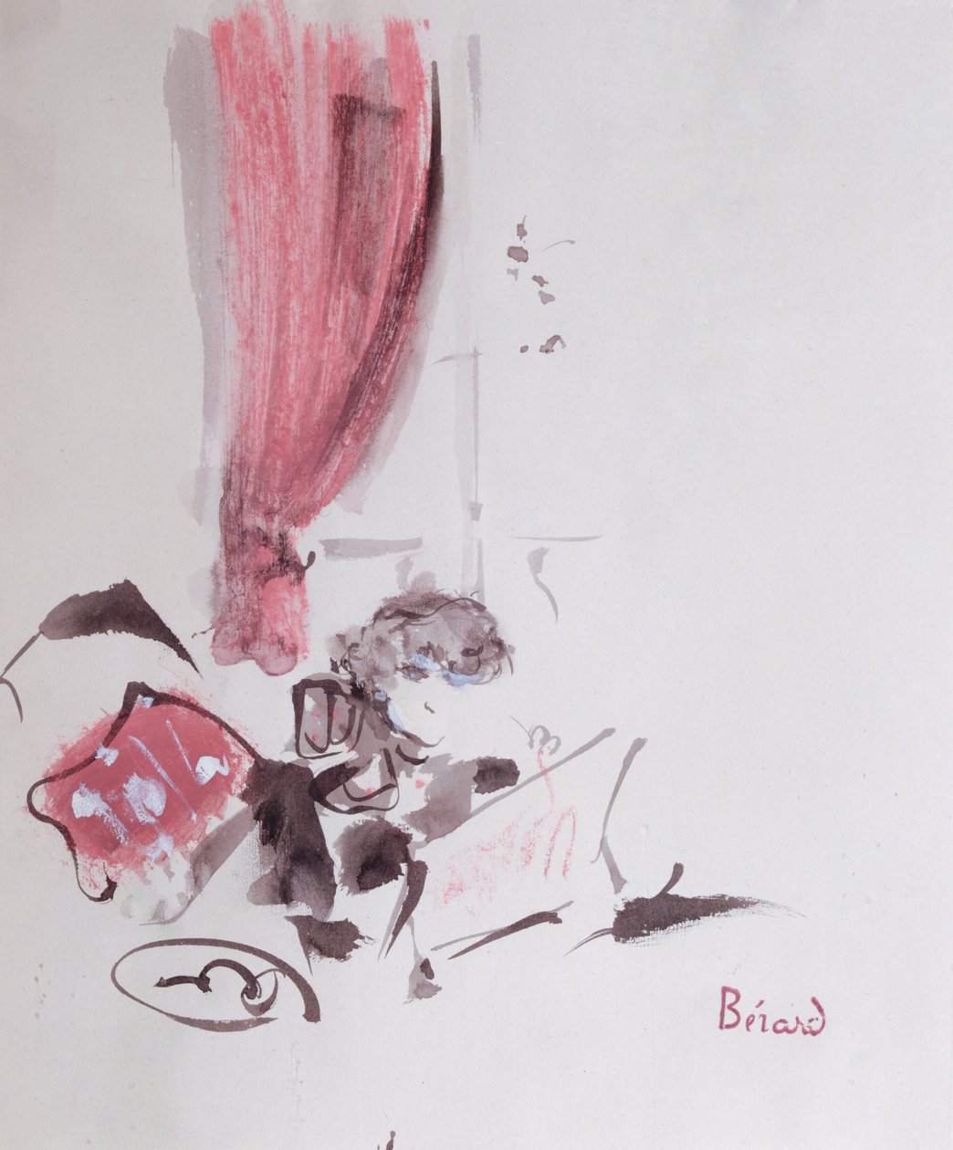 Colette (1873-1954) von Christian Bérard