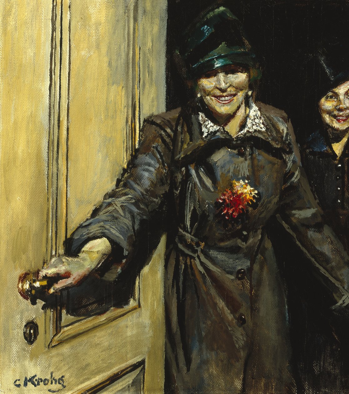 Hier kommen wir von Christian Krohg