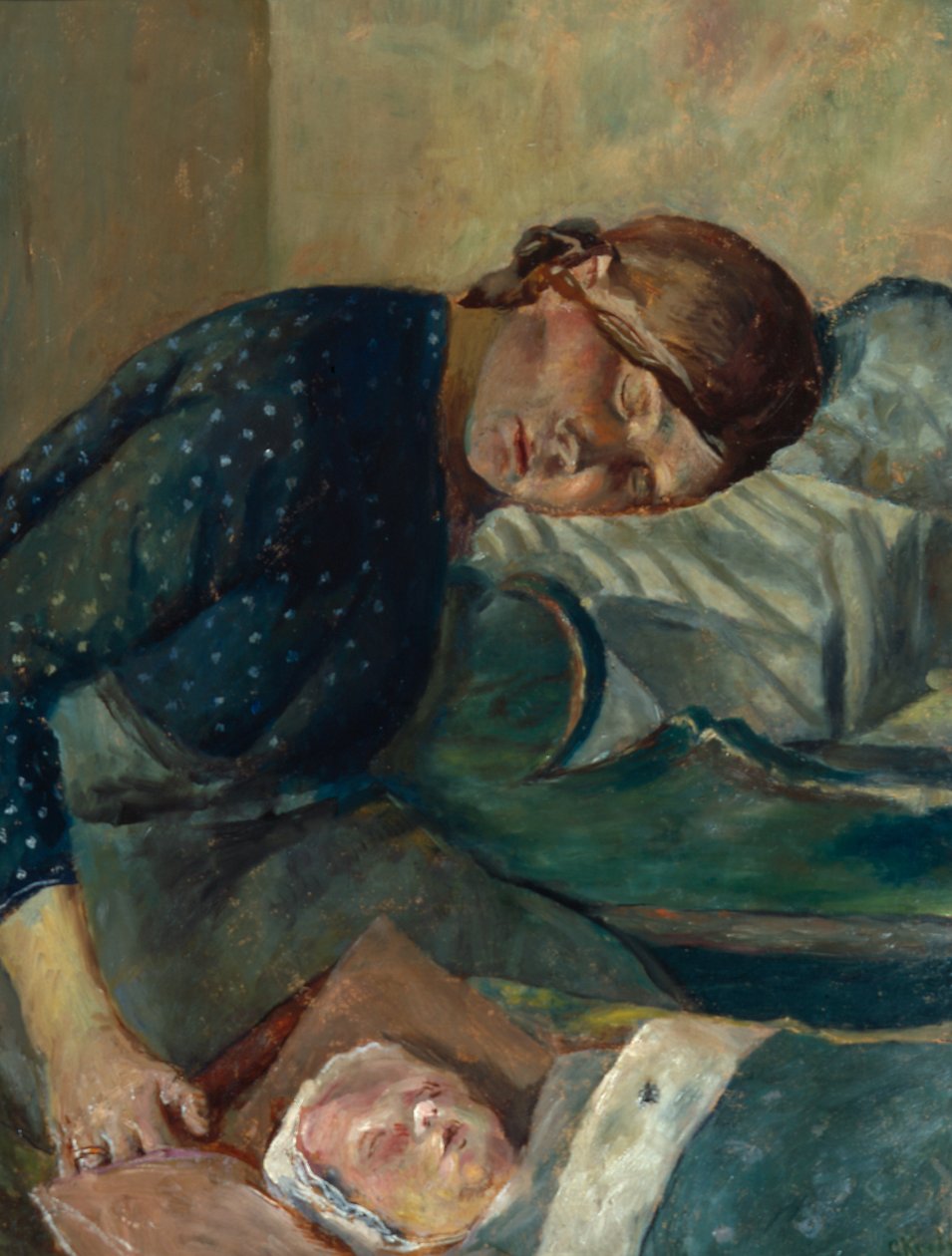Mutter und Kind von Christian Krohg