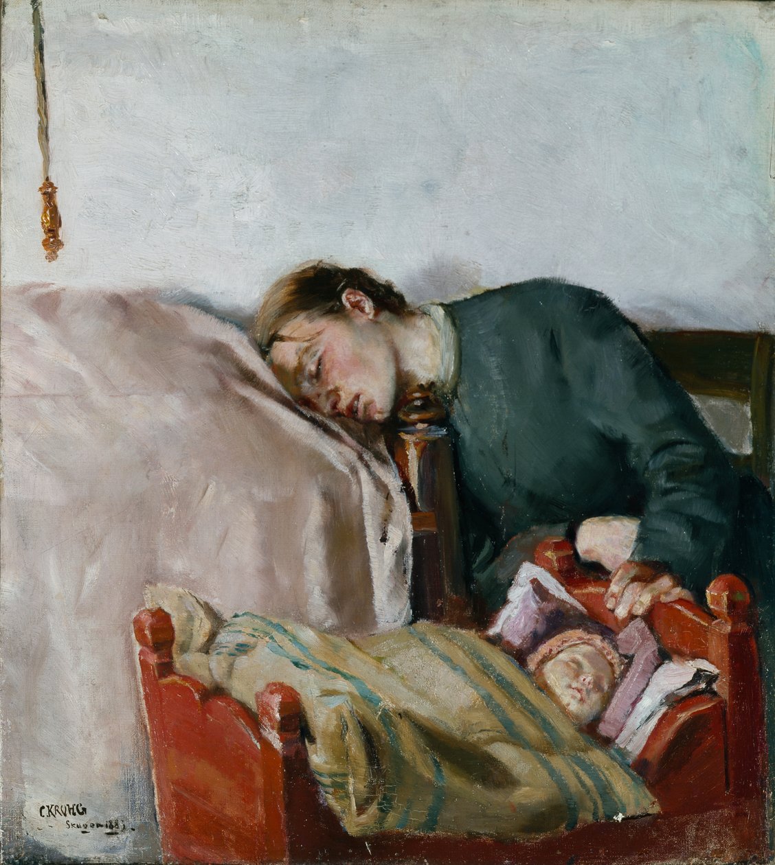 Mutter und Kind von Christian Krohg
