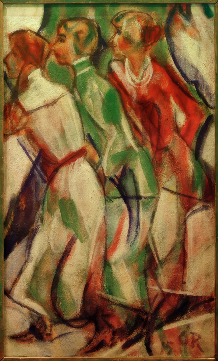 Backfische (Drei Mädchen) von Christian Rohlfs
