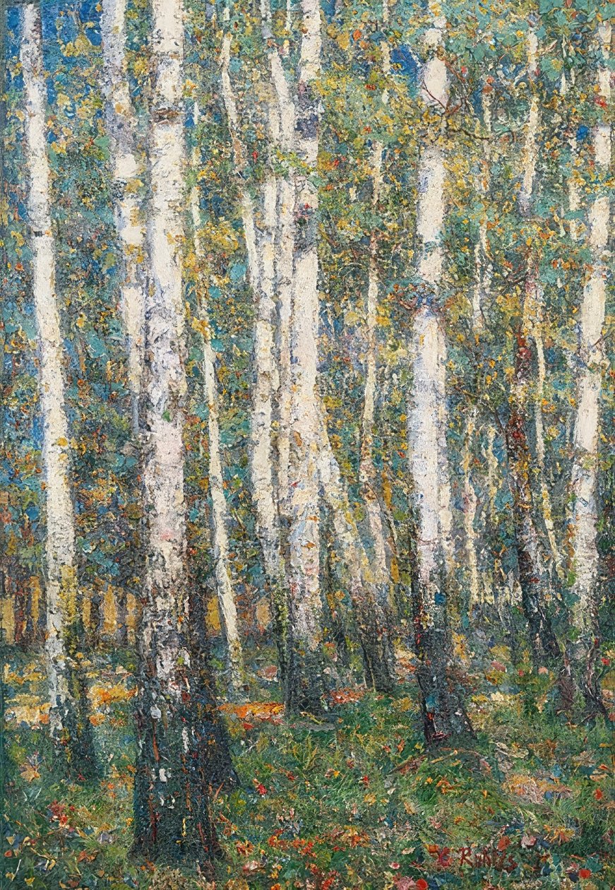 Waldinneres von Christian Rohlfs