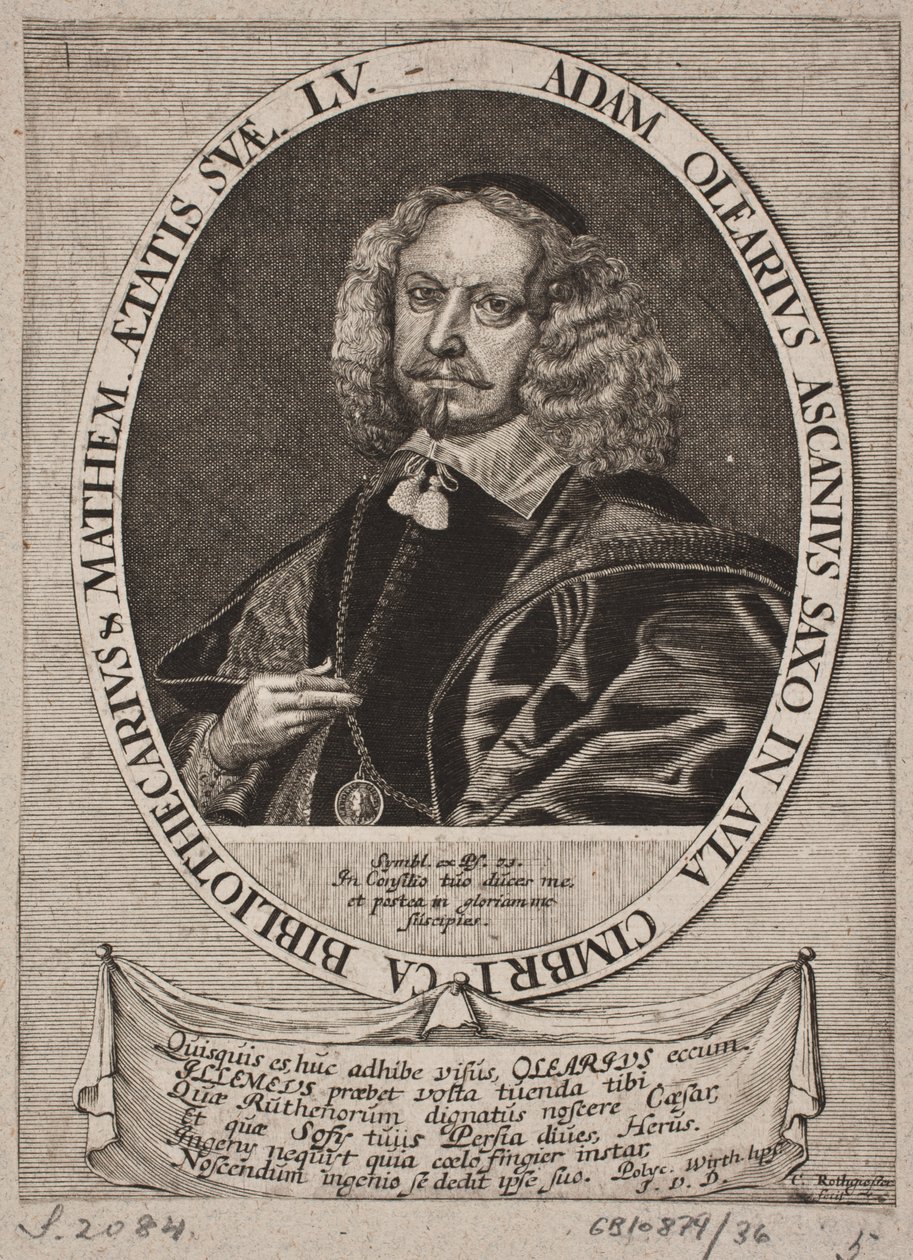 Adam Olearius von Christian Rothgiesser