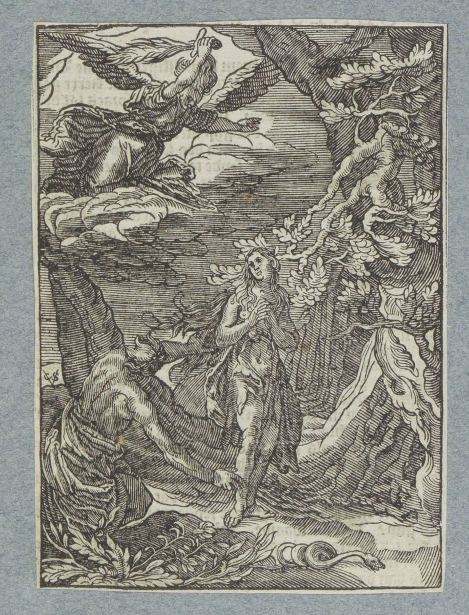 Vertreibung aus dem Paradies von Christoffel van Sichem (II)
