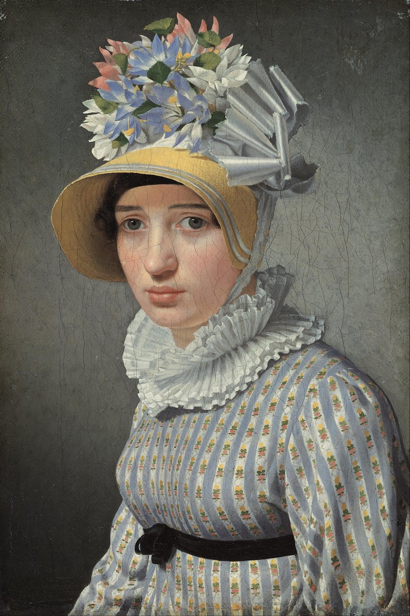 Porträt des Modells Maddalena oder Anna Maria Uhden von Christoffer Wilhelm Eckersberg