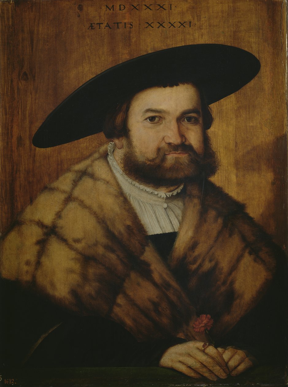 Der Goldschmied Jörg Zurer aus Augsburg, 1531 von Christoph Amberger