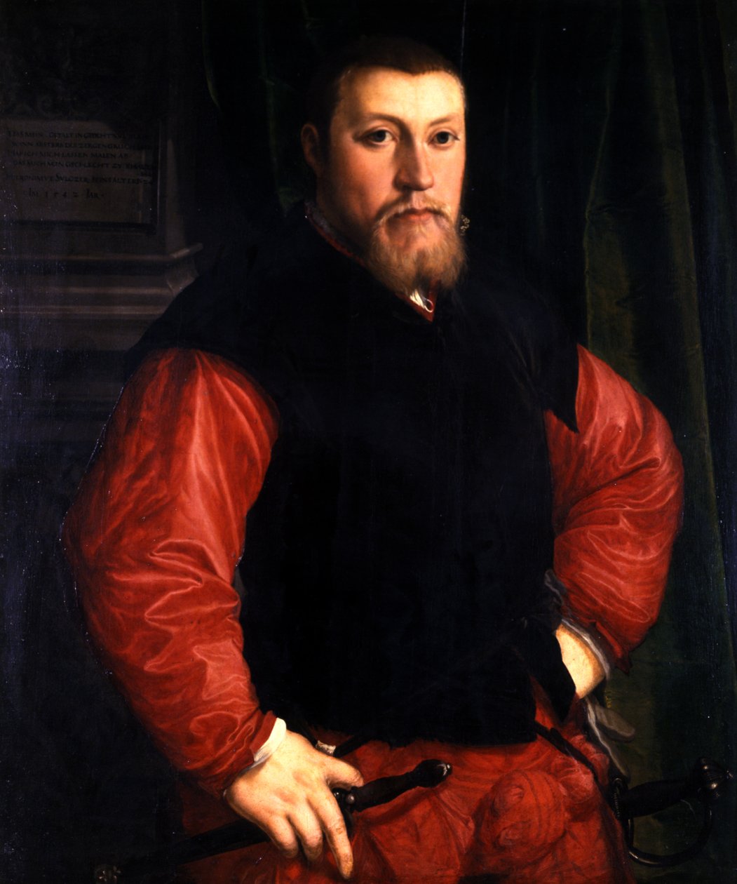 Hieronymus Sulczer, 1542 von Christoph Amberger