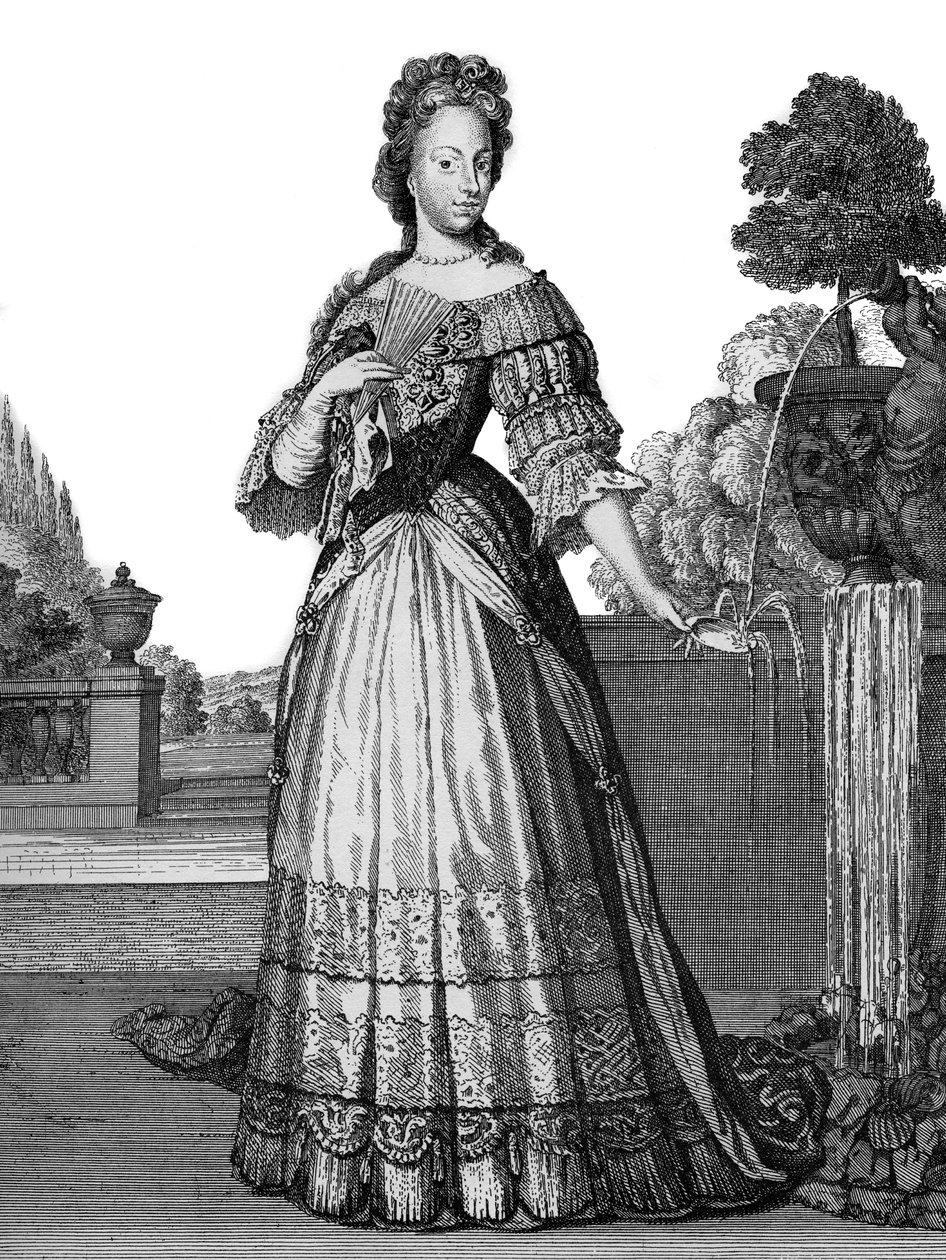 Porträt von Maria Josepha von Österreich von Christoph Weigel