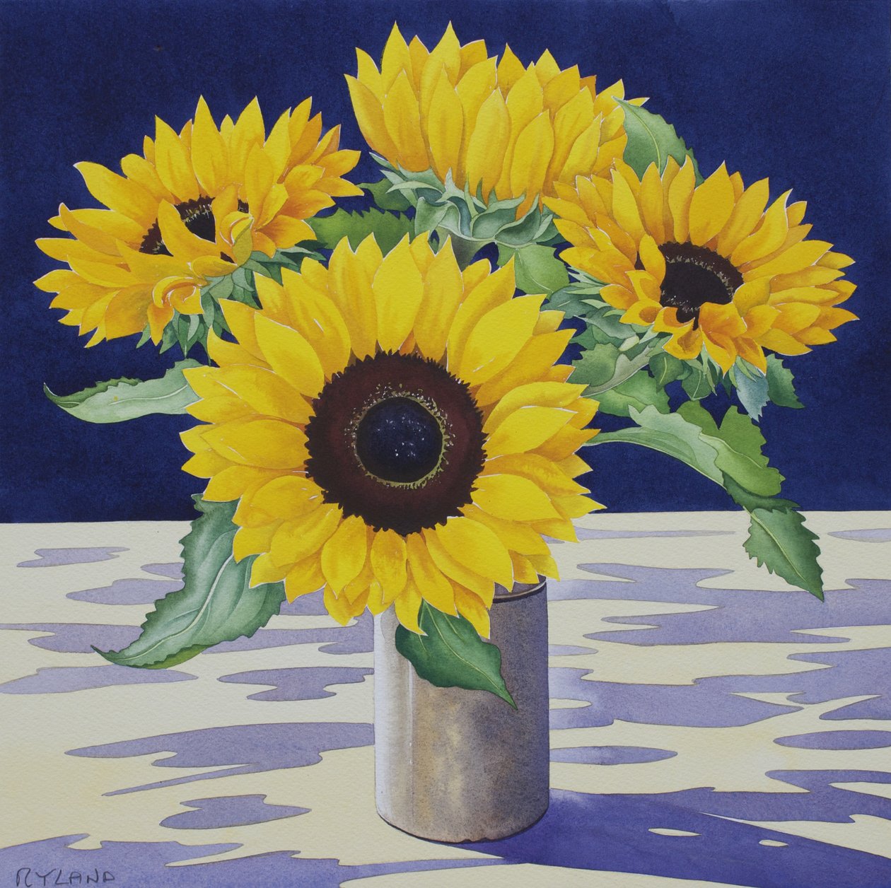 Sonnenblumen-Stillleben von Christopher Ryland