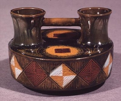 Irdenwaregefäß, Linthorpe, von Christopher Dresser von Christopher Dresser