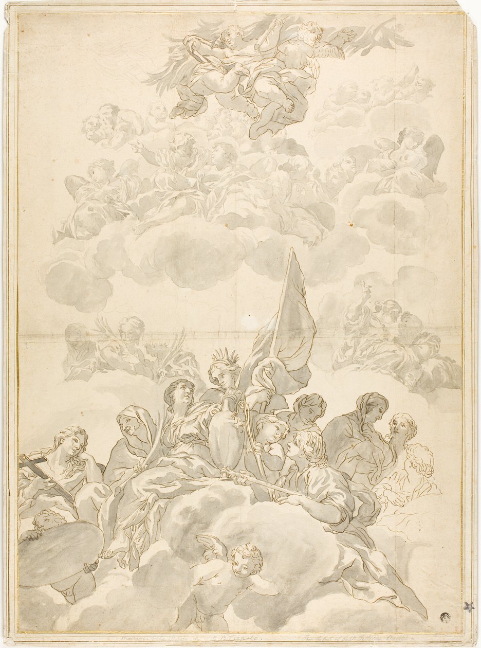 Verherrlichung des Heiligen von Ciro Ferri