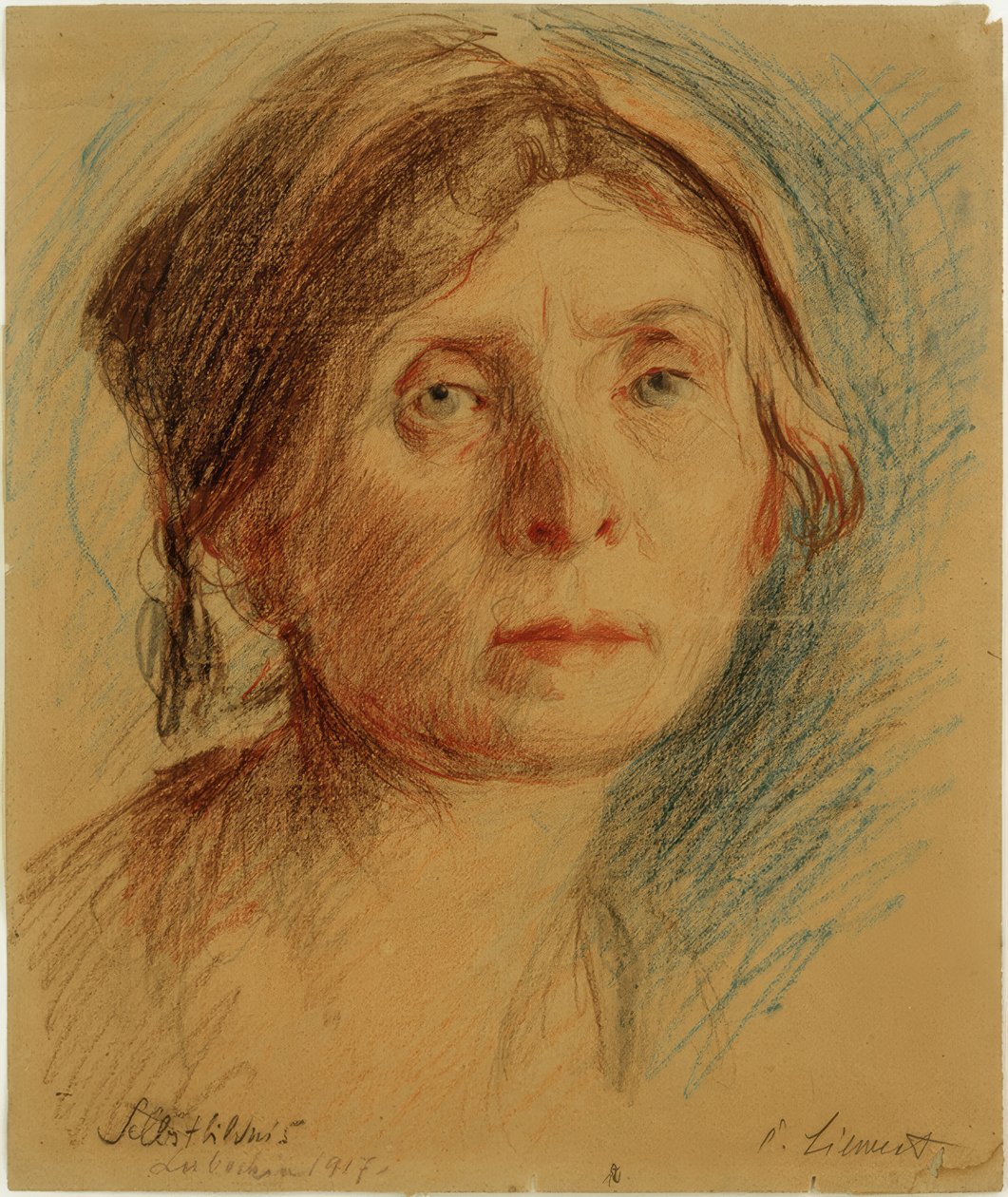 Selbstbildnis von Clara Siewert