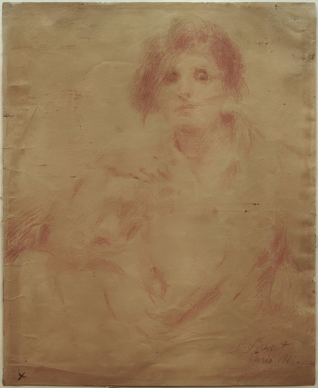 Selbstbildnis von Clara Siewert