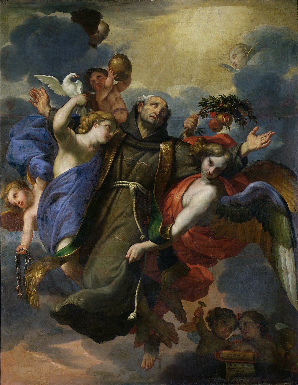 Die Ekstase des Heiligen Peter von Alcantara von Claude Francois
