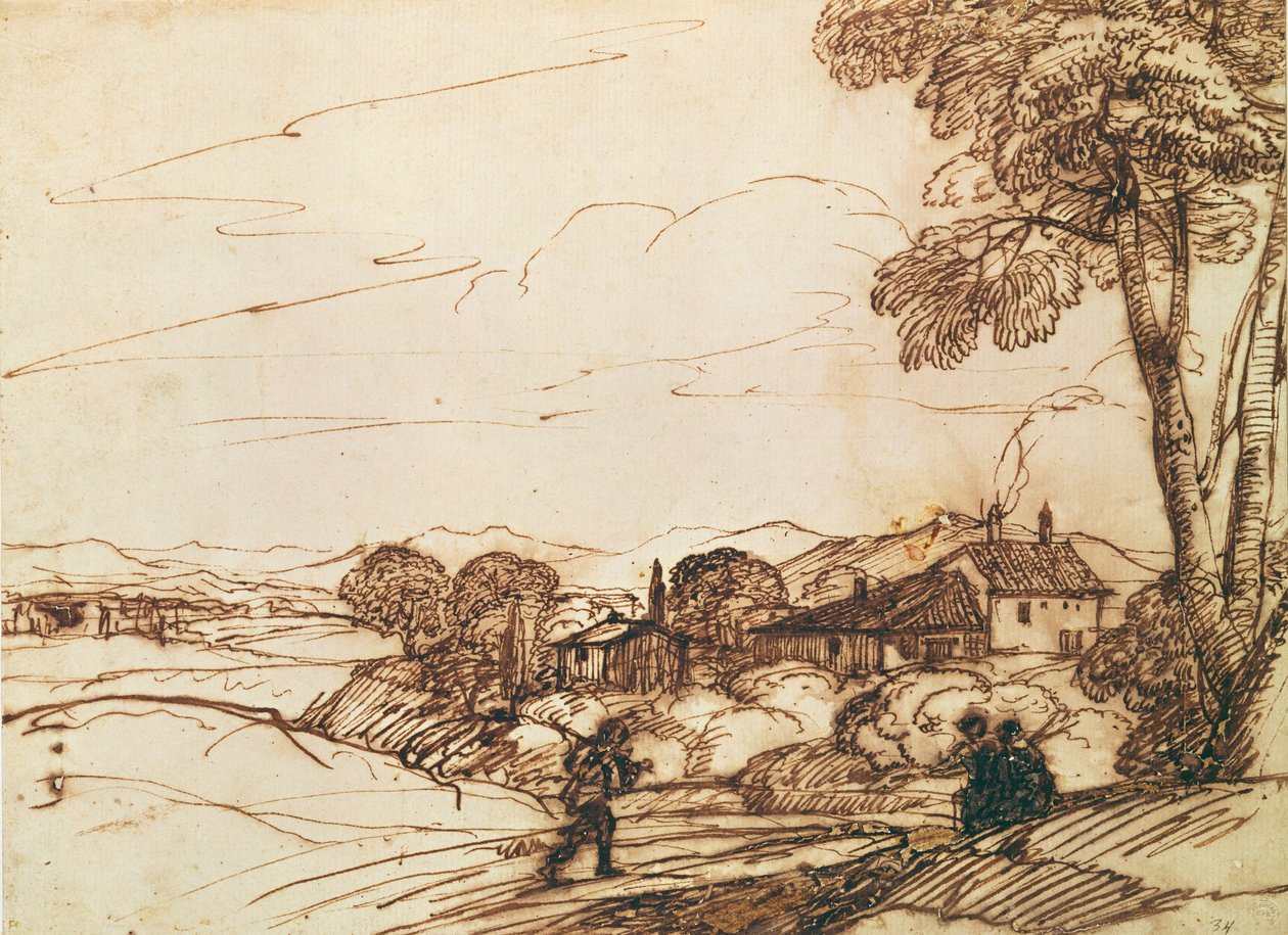 Landschaft von Claude Lorrain