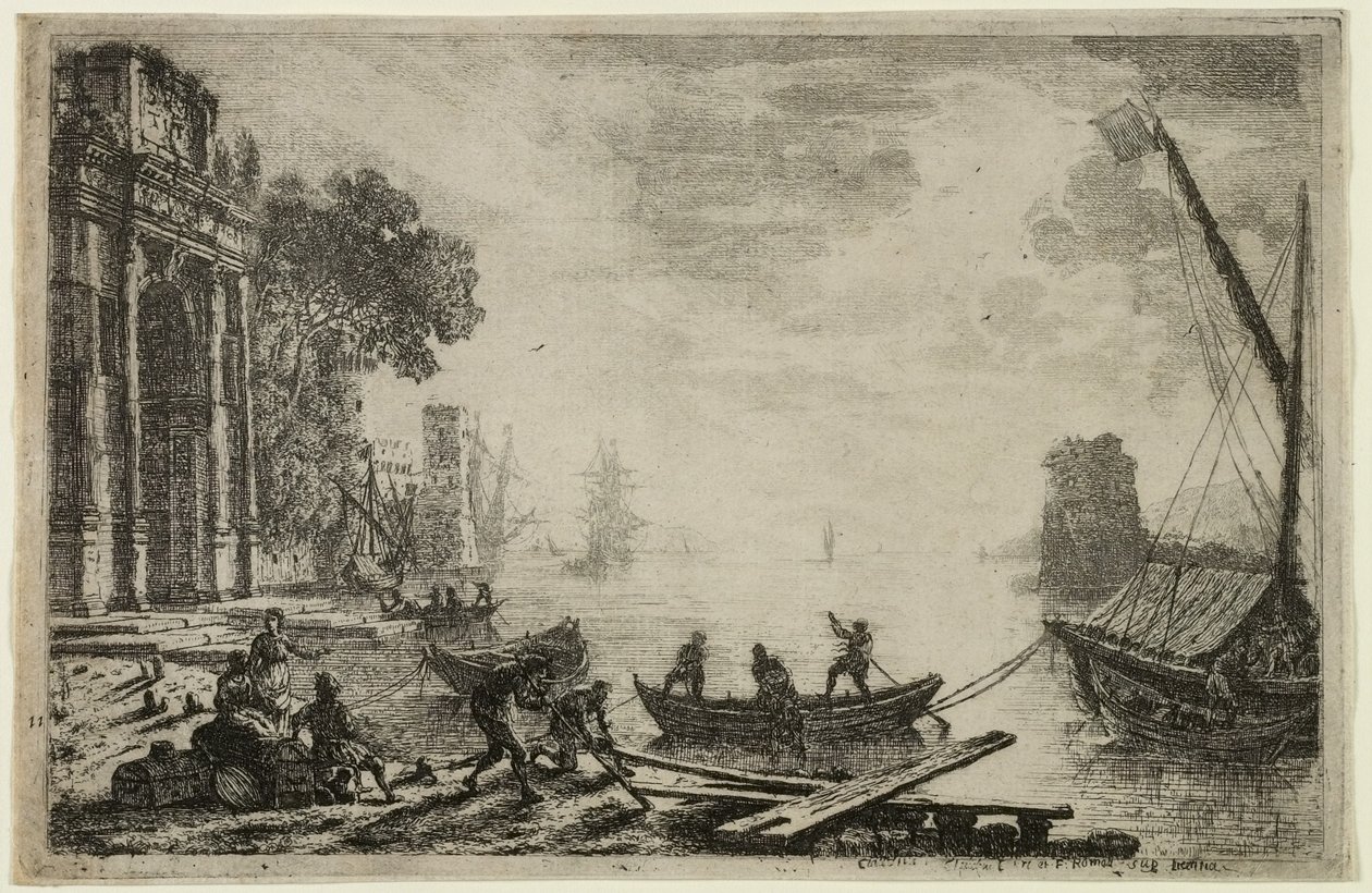 Der aufgehende Sonne, 1634 von Claude Lorrain