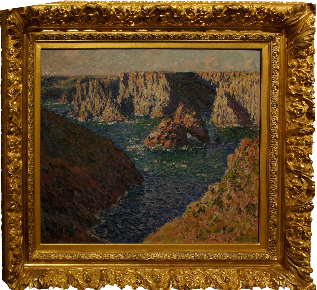 Die Felsen von Belle-Île von Claude Monet
