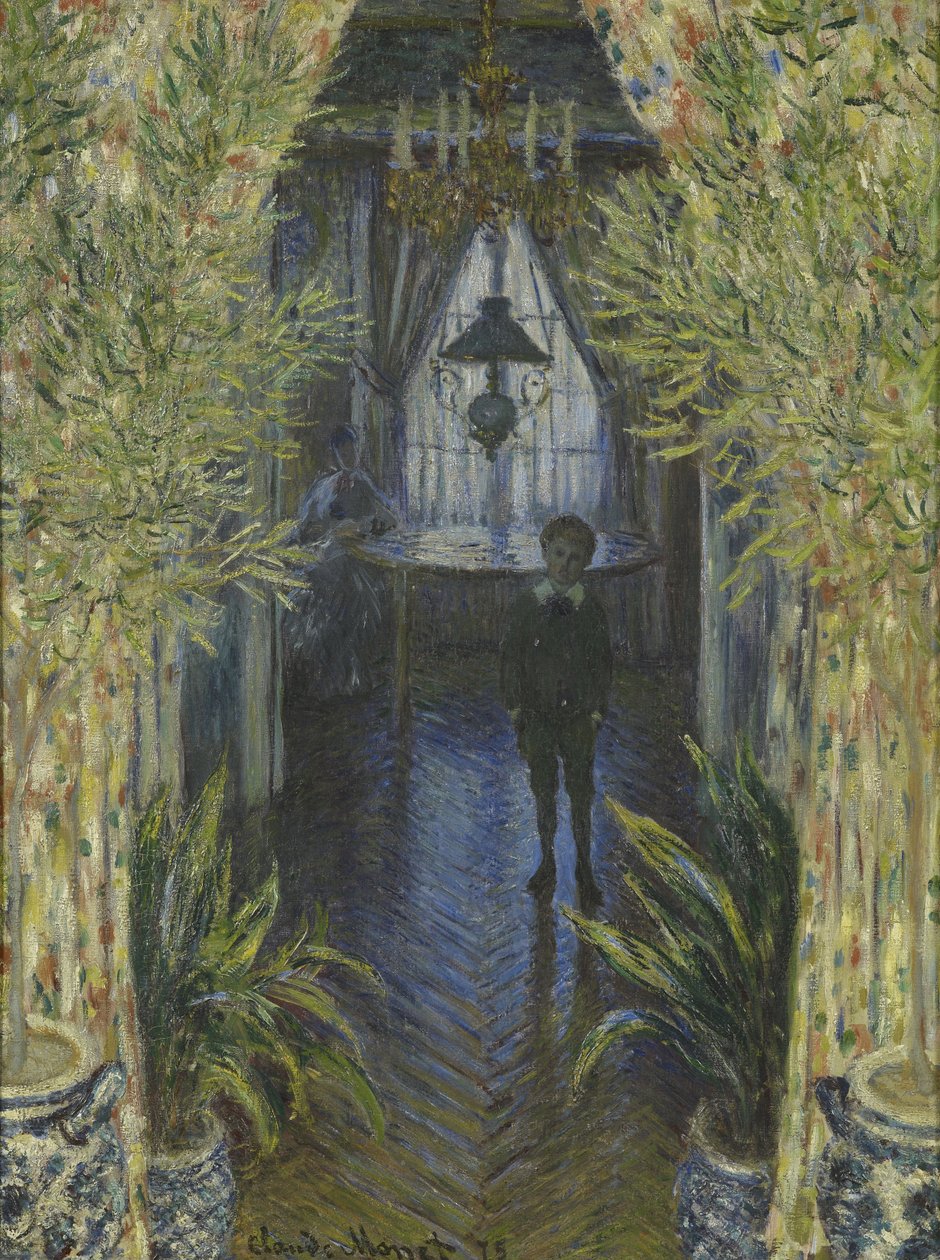 Eine Ecke des Apartments von Claude Monet