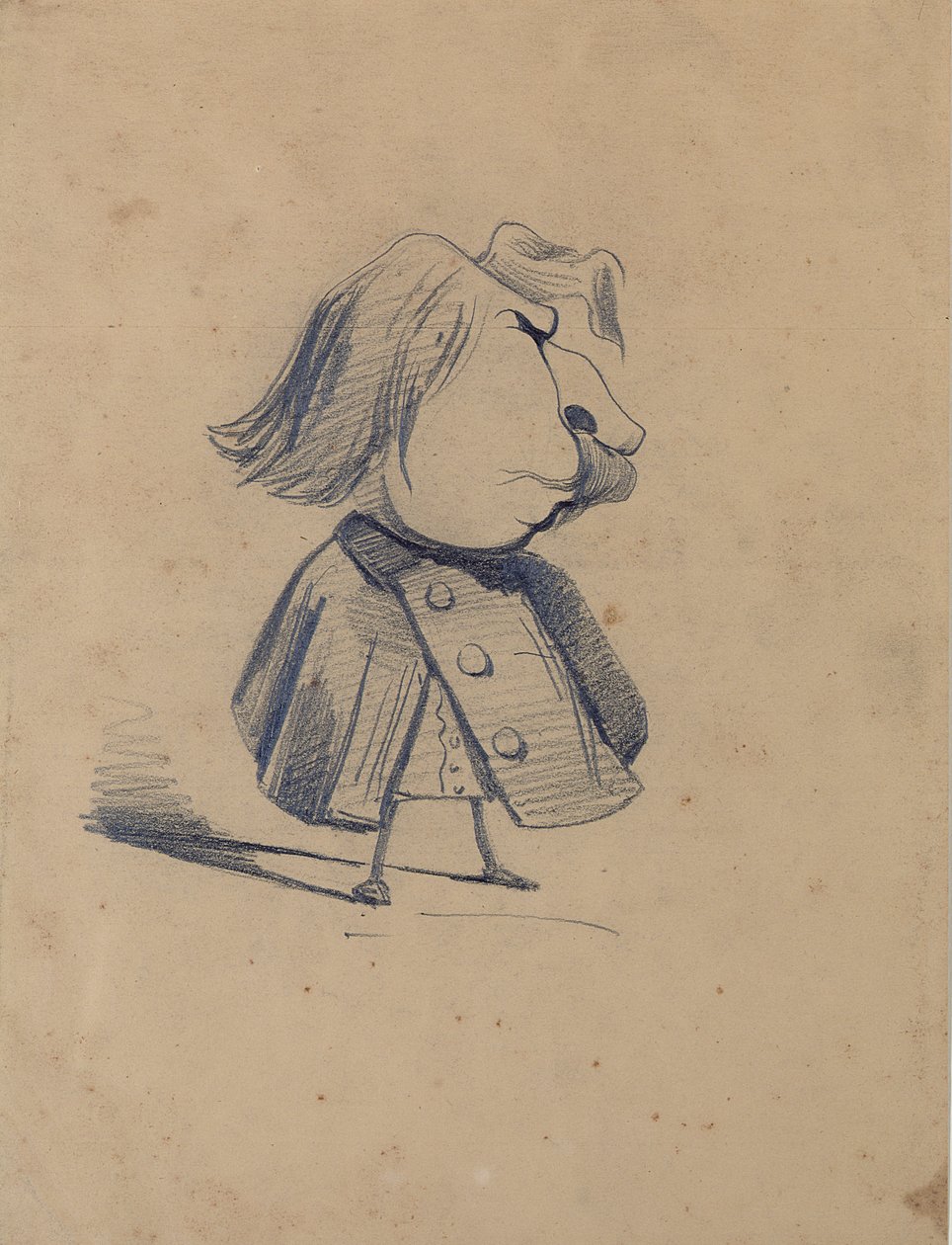 Alexandre Ursule Cellerier, genannt Felix, 1855-60 von Claude Monet