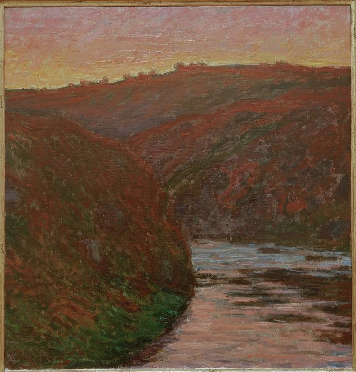 Creuse, Sonnenuntergang von Claude Monet