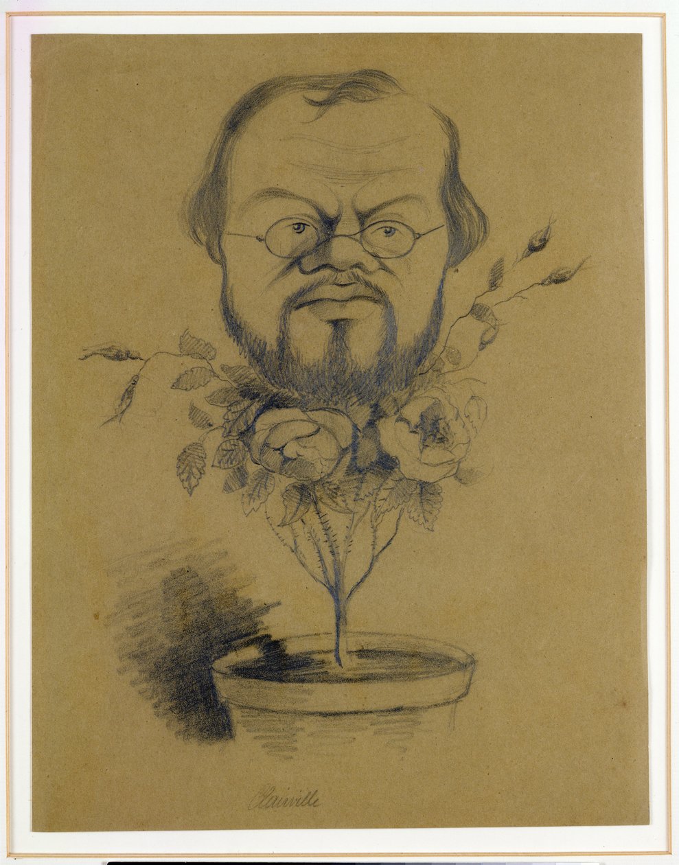 Francois Nicolaie (1811-79) 1858 von Claude Monet