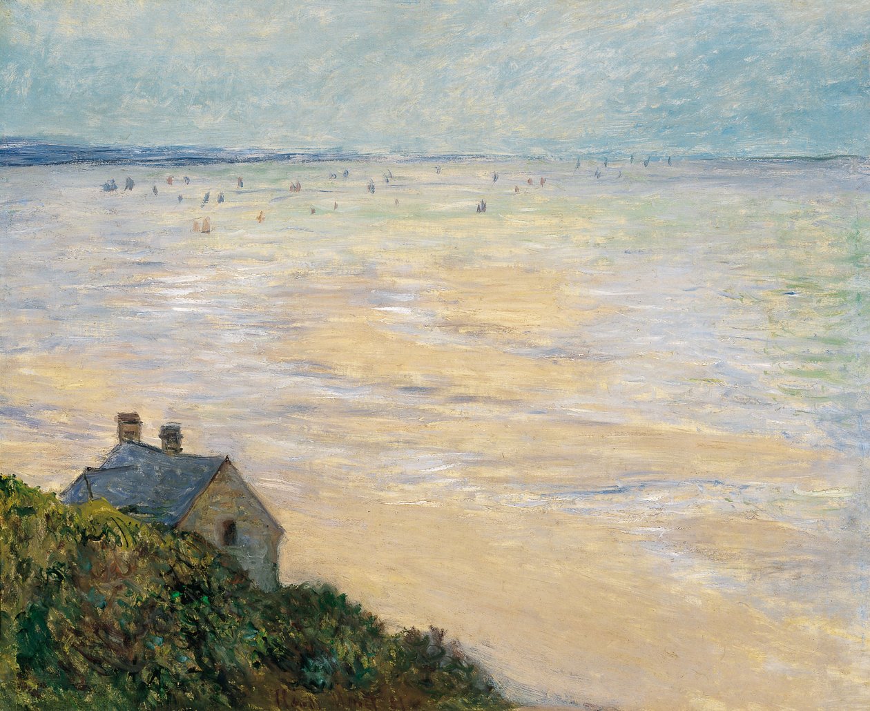 Die Seine bei Vétheuil (1881) von Claude Monet