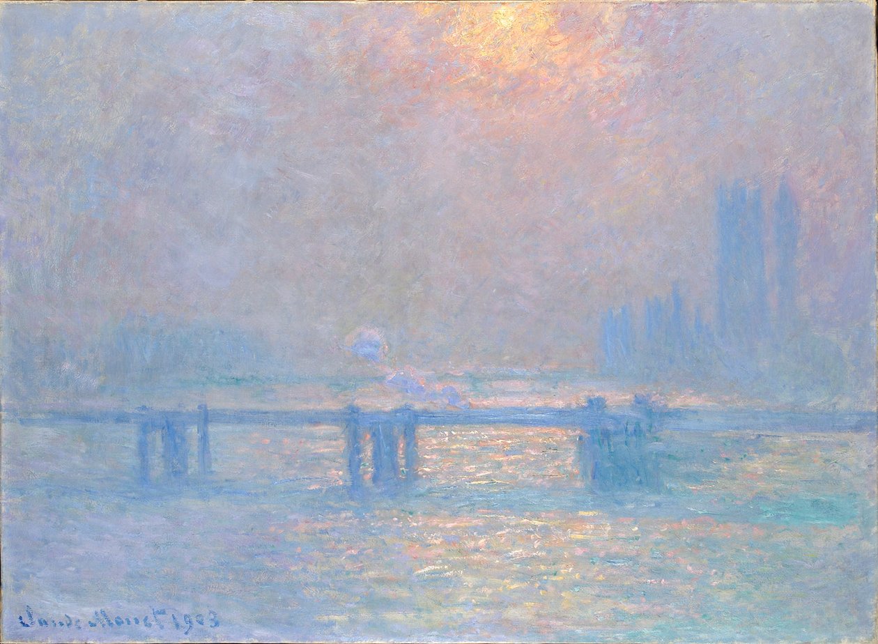 Die Themse bei Charing Cross von Claude Monet