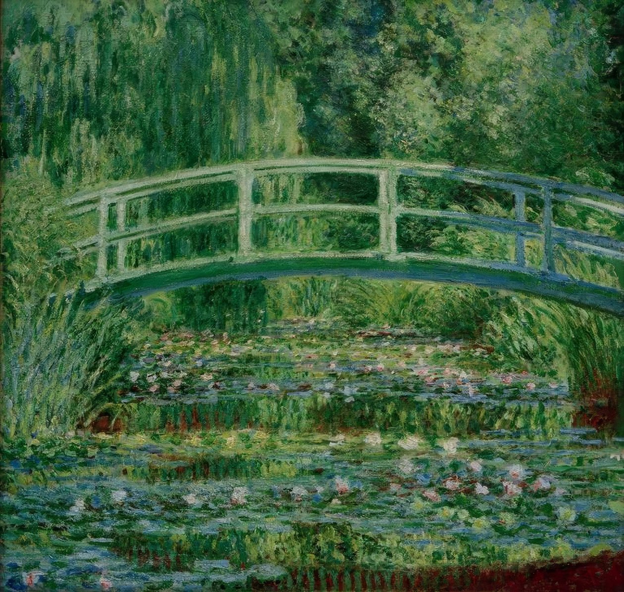 Der Seerosenteich von Claude Monet