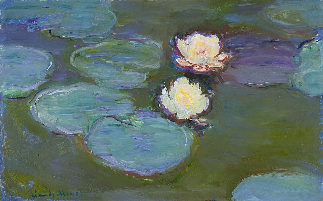 Seerosen von Claude Monet
