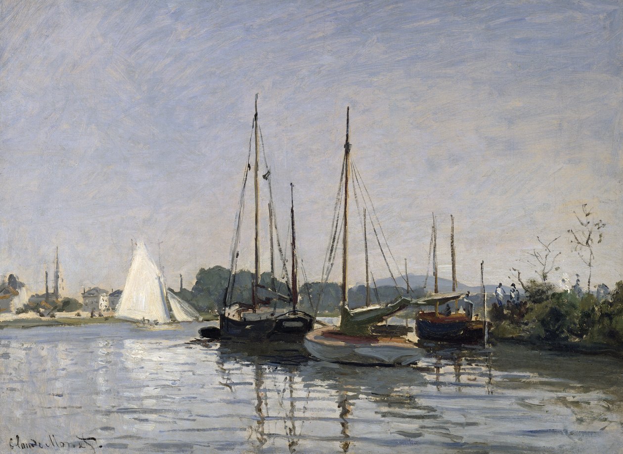 Vergnügungsboote, Argenteuil, ca. 1872-3 von Claude Monet