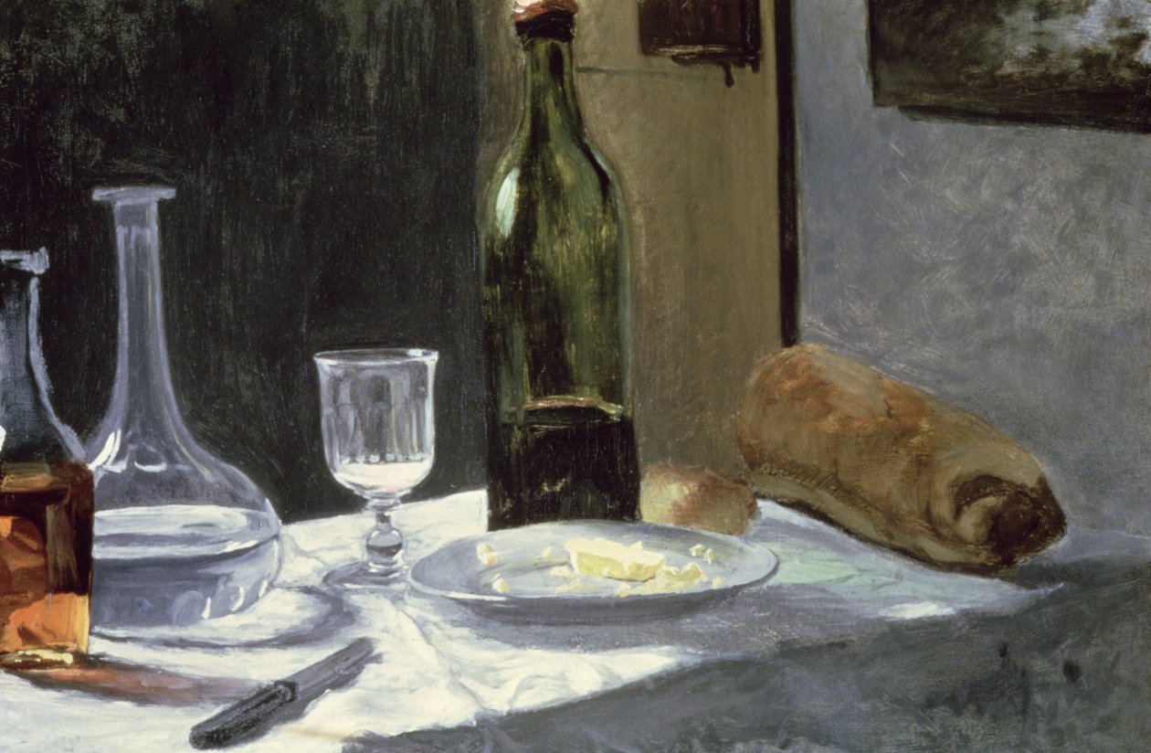 Stillleben mit Flaschen von Claude Monet