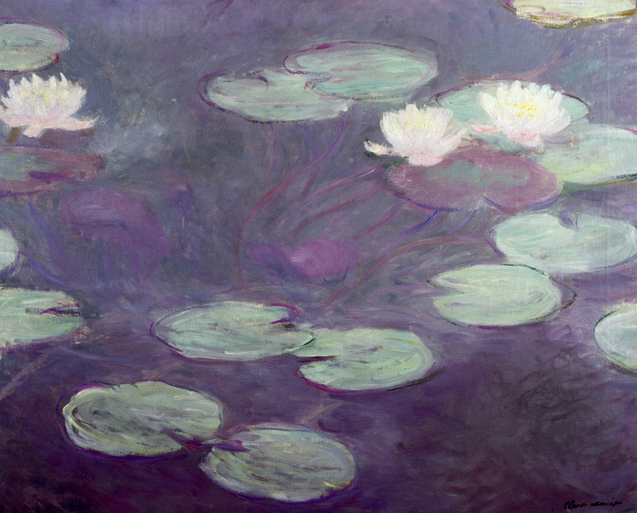 Seerosen von Claude Monet