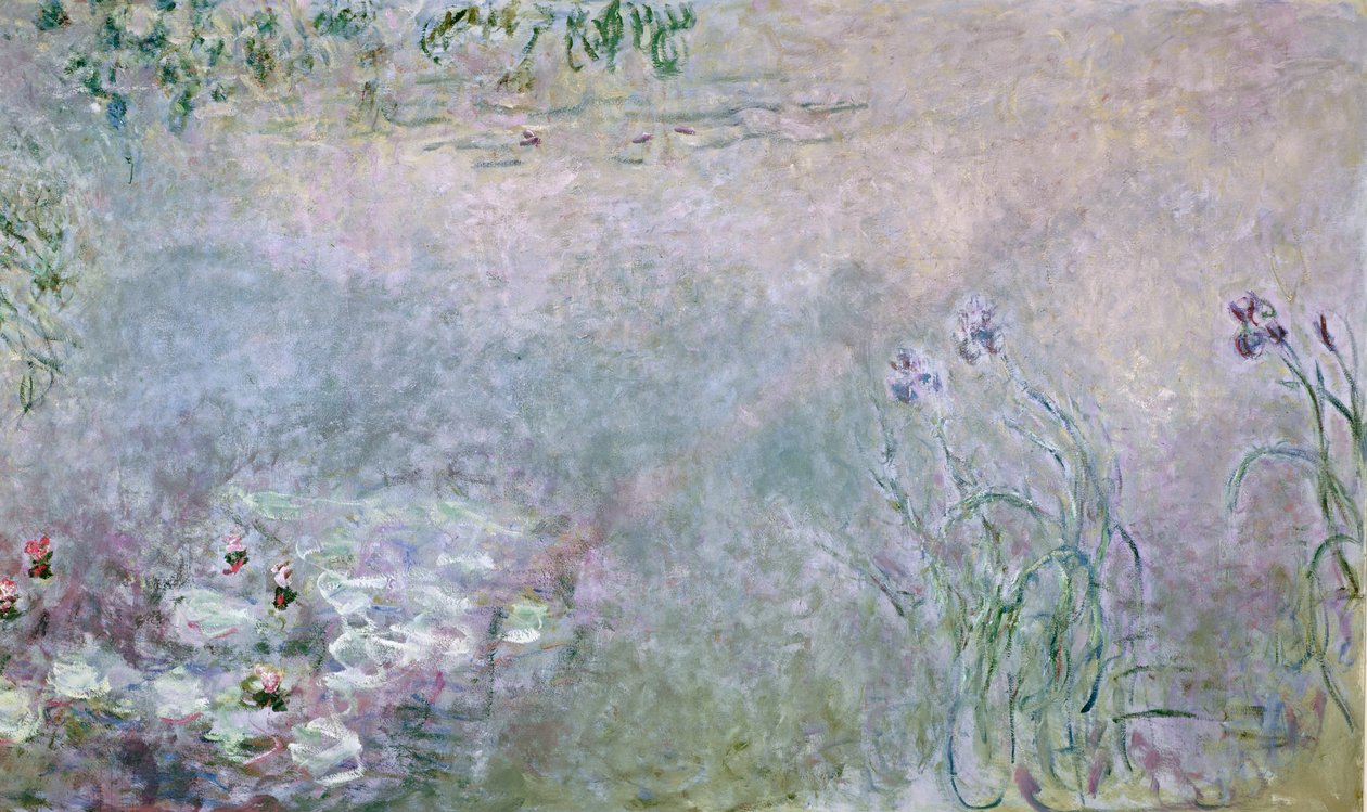 Seerosen (Detail) von Claude Monet