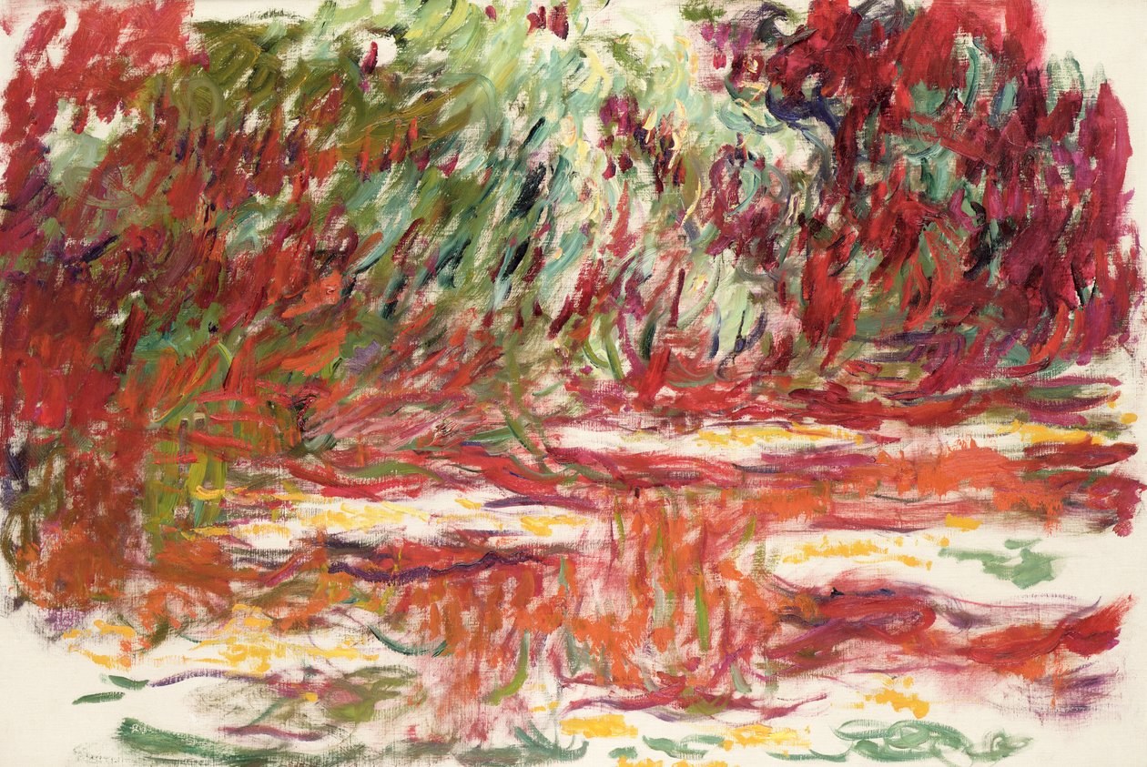 Seerosenteich, 1918-19 von Claude Monet