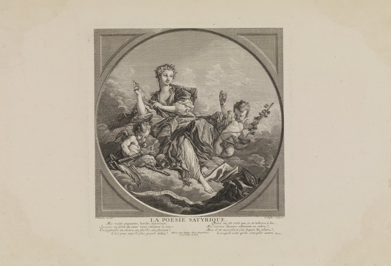 Die satirische Poesie von Claude Agustin Duflos